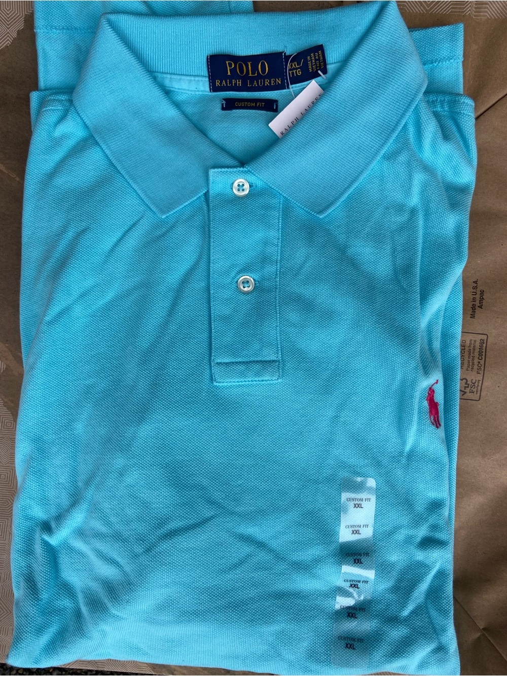 NWT Ralph Lauren Men’s Classic Polo Shirt